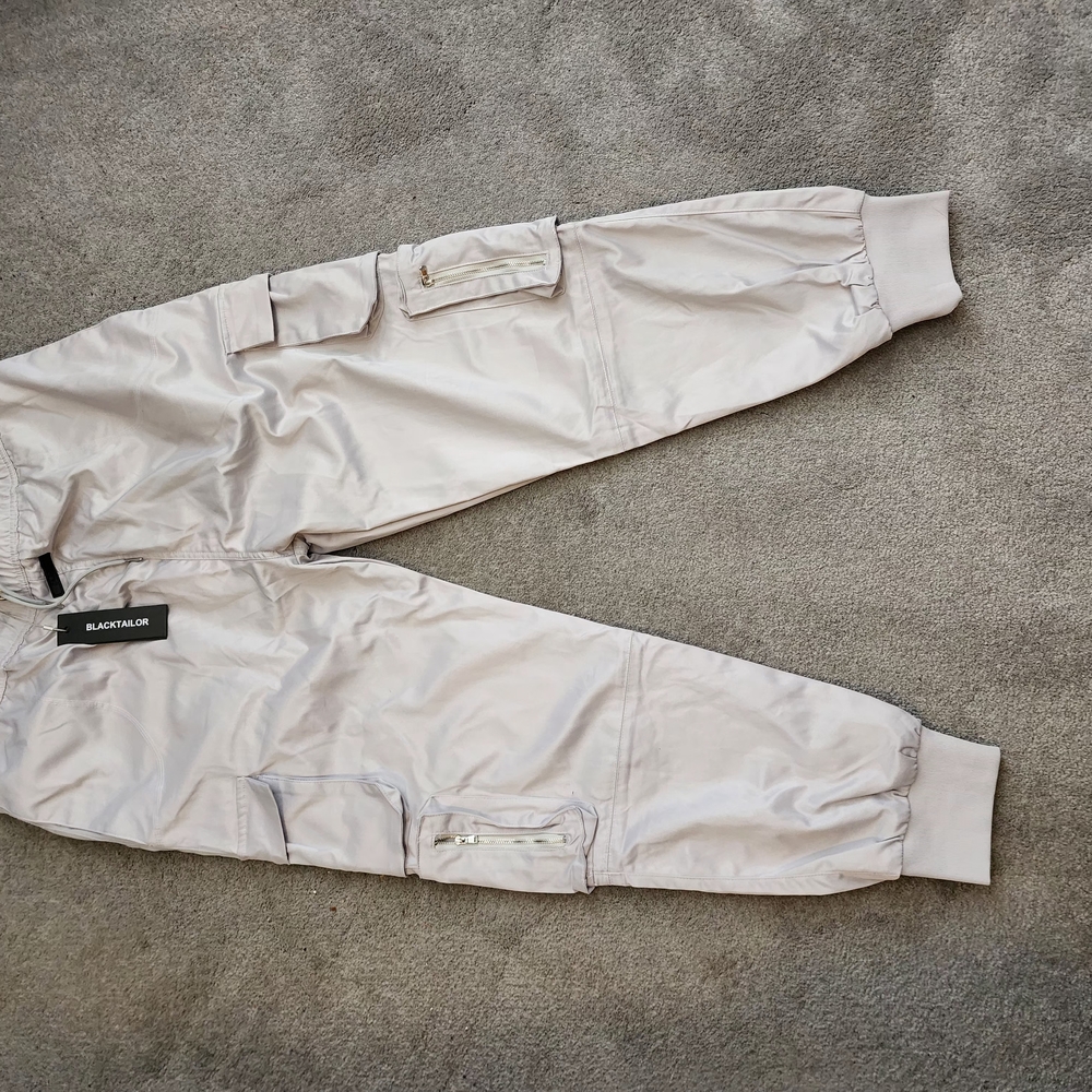 Men's Gray Cargo Pants